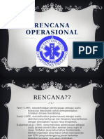 PRESENTASI Rencana OPerasi