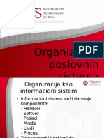 Organizacija Poslovnih Sistema