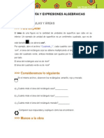 4.2 Formulas y Areas