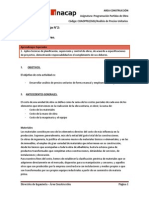 G02. Programación de Partidas de Obra. Análisis de Precios Unitarios.