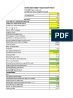 Tool for Water Treatment Plant Design