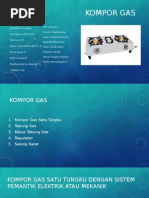 Download Tugas Kelompok Kompor Gas by raharjochi SN288497791 doc pdf