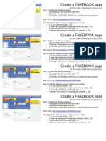 Create A Fakebook Page