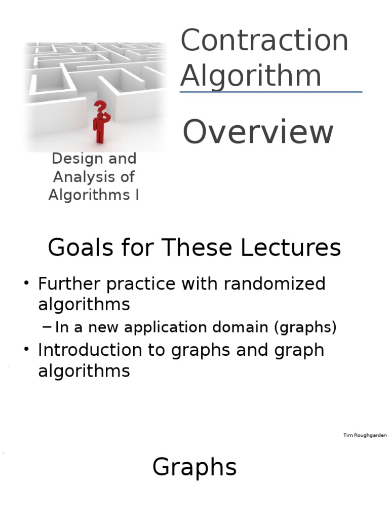 Graph Algorithms and Minimum Cut Analysis | PDF | Teaching Methods ...