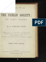 The Fabian Society - Its Early History / George Bernard Shaw (1899)