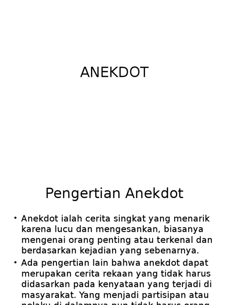 ANEKDOT