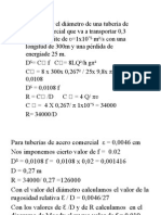 Calcuilo de Diametro 1