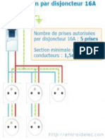 Schema Prises Disjoncteur 16A