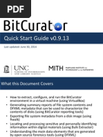 BitCurator Quickstart v0.9.13