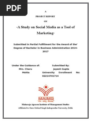 Social Media Marketing