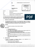 Expediente #0814-2015 / Informe #00045-2015/SADERECHOS