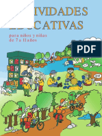 Actividades Educativas para Niños y Niñas de 7 A 11 Años