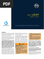 Download 2013 NissanLEAF Owner Manual by seanfurlong7793 SN288511368 doc pdf