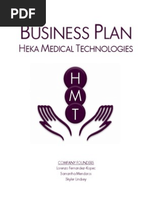 Medical Business Plan