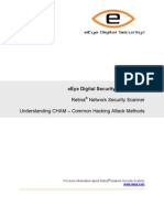 Retina Network Security Scanner Understanding CHAM - Common Hacking Attack Methods