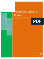 Aplicación Software JKSimblast CMSG