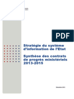 Contrats Progres Ministeriels 2013-2015 0