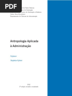 Antropologia Aplicada a Administração
