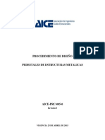 AICE PRC 005 0 Pedestales de Estructuras Metalicas