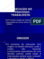 Aula 5 DPT II - Execução No Processo Trabalhista