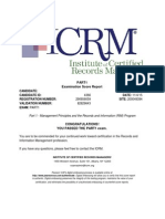 CRM - Test Delivery Report 1