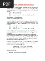 Module Versus Vector Space (Extended Form)