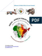Strategic Significance of India Africa Forum Summit, 2015