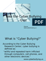 Take The Cyber Bullying Quiz