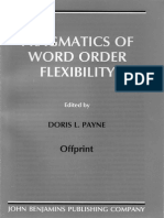1987 Is Basic Word Order Universal PDF