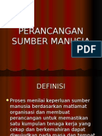 Perancangan Sumber Manusia