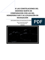 Estudio de Las Constelaciones Del Hemisferio Norte en Compar