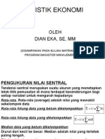 Matrikulasi Statistik Ekonomi