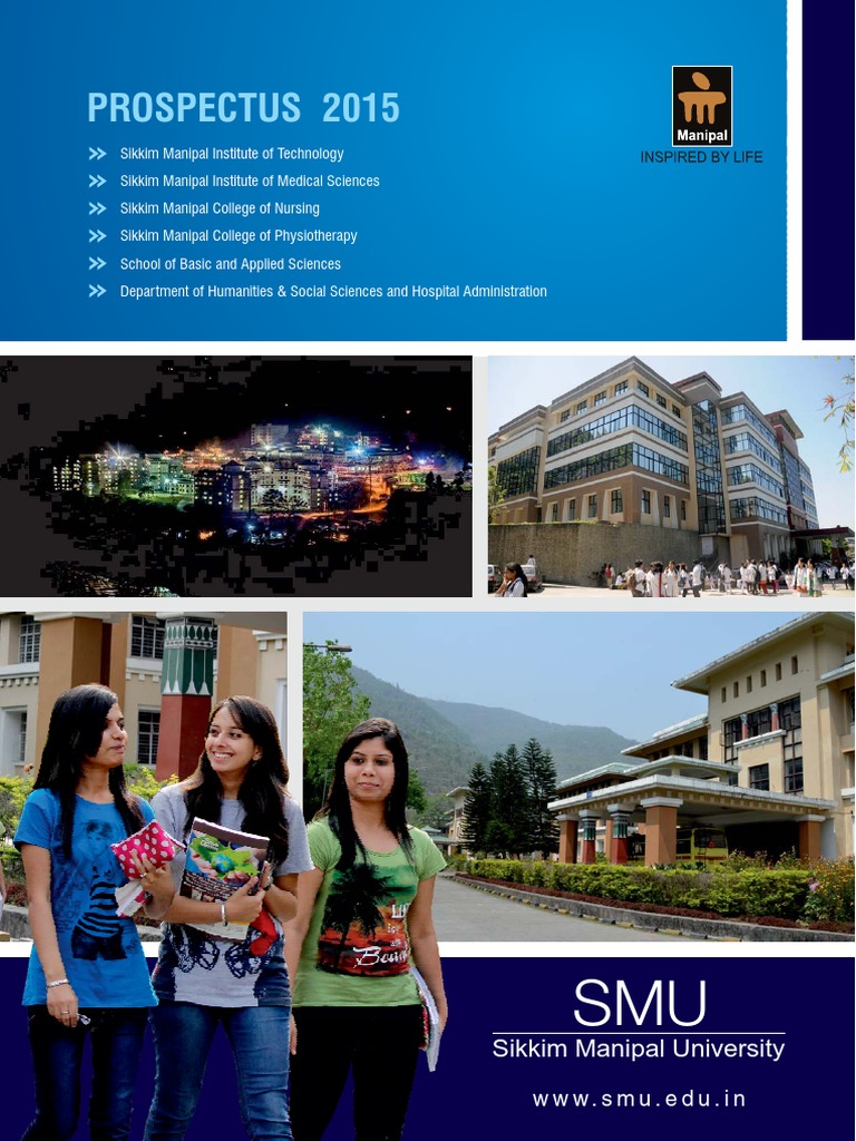 SMU Prospectus 2015 PDF University And College Admission Academic