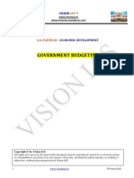 Vision IAS Govt Budgeting