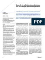 V26 - E1 Desarrollo de Un Fluido de Alto Rendimiento A Base de Aceite para Perforación Exploratoria