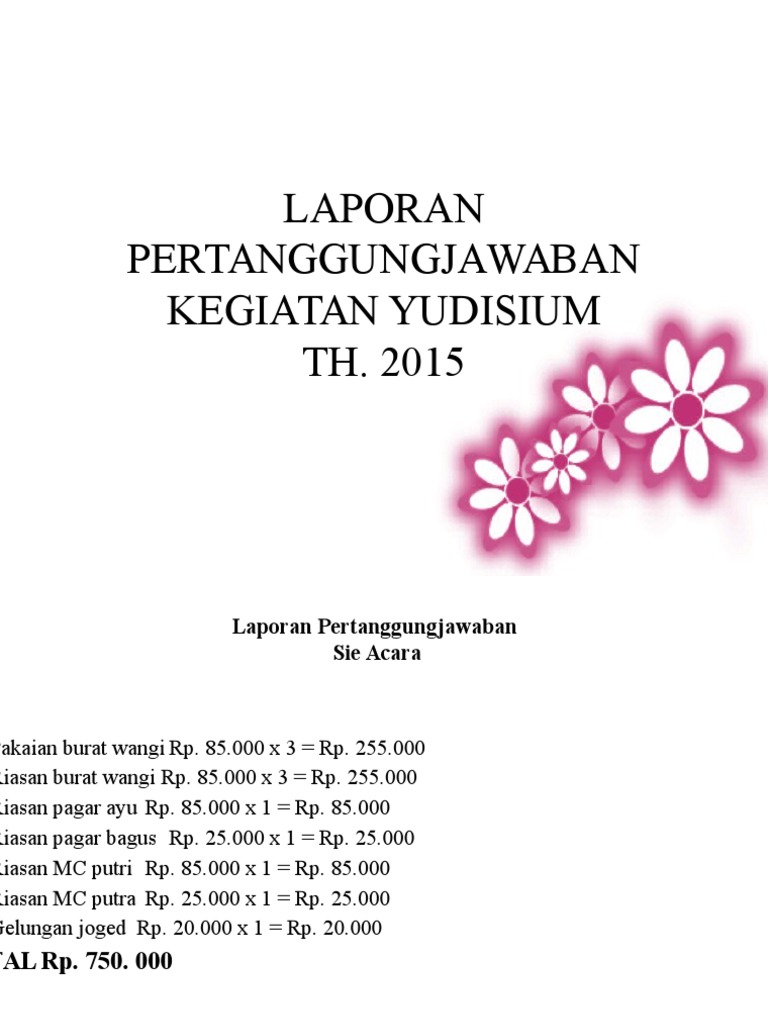 Lpj Yudisium
