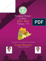 teangana budget 2015-16 brief