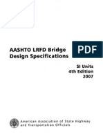 Aashto LRFD Bridge Design Specifications 2007 - 1