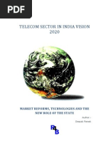 Download Telecom Sector in India Vision 2020 by Deepak Pareek SN28857661 doc pdf