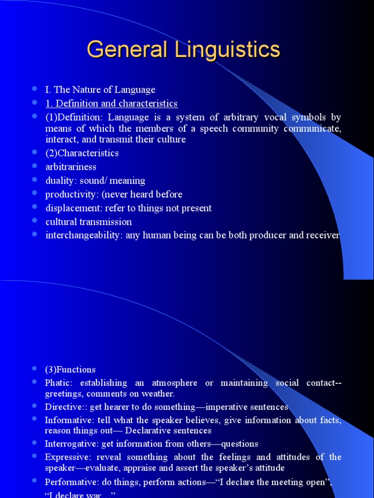 Introduction to General Linguistics | PDF | Phoneme | Linguistics