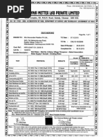 RO Water Quality Test Report 2023 | PDF | Bacteria | Chemical Compounds