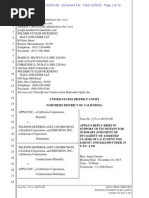 15-11-04 Apple Reply in Support of Alice Motion Against Two Ericsson Patents