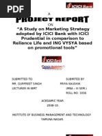 Icici Bank - Project Report