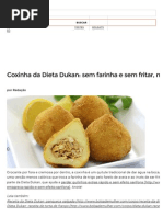 Coxinha Saudavel