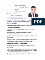 Dr. Abdallah M. Abass Shkara's Professional Profile
