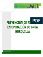 Prevencion riesgos en operacion de grua horquilla