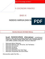 Pertemuan 13 Indeks Harga Dan Inflasi