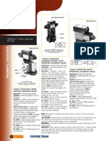 Power Team Pump Mounted Solenoid Air Valves - Catalog