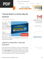 Action Bar_ Tutorial Para Implementarla en Android
