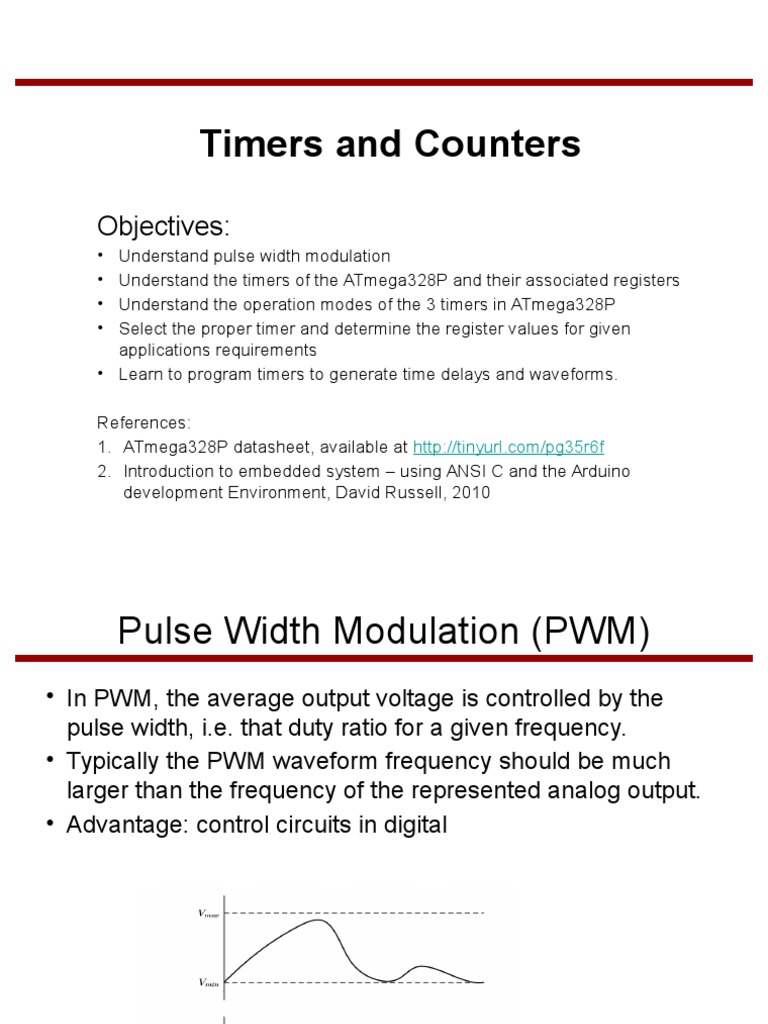 ATmega328P Timer Overview and Usage | PDF | Signal Processing ...